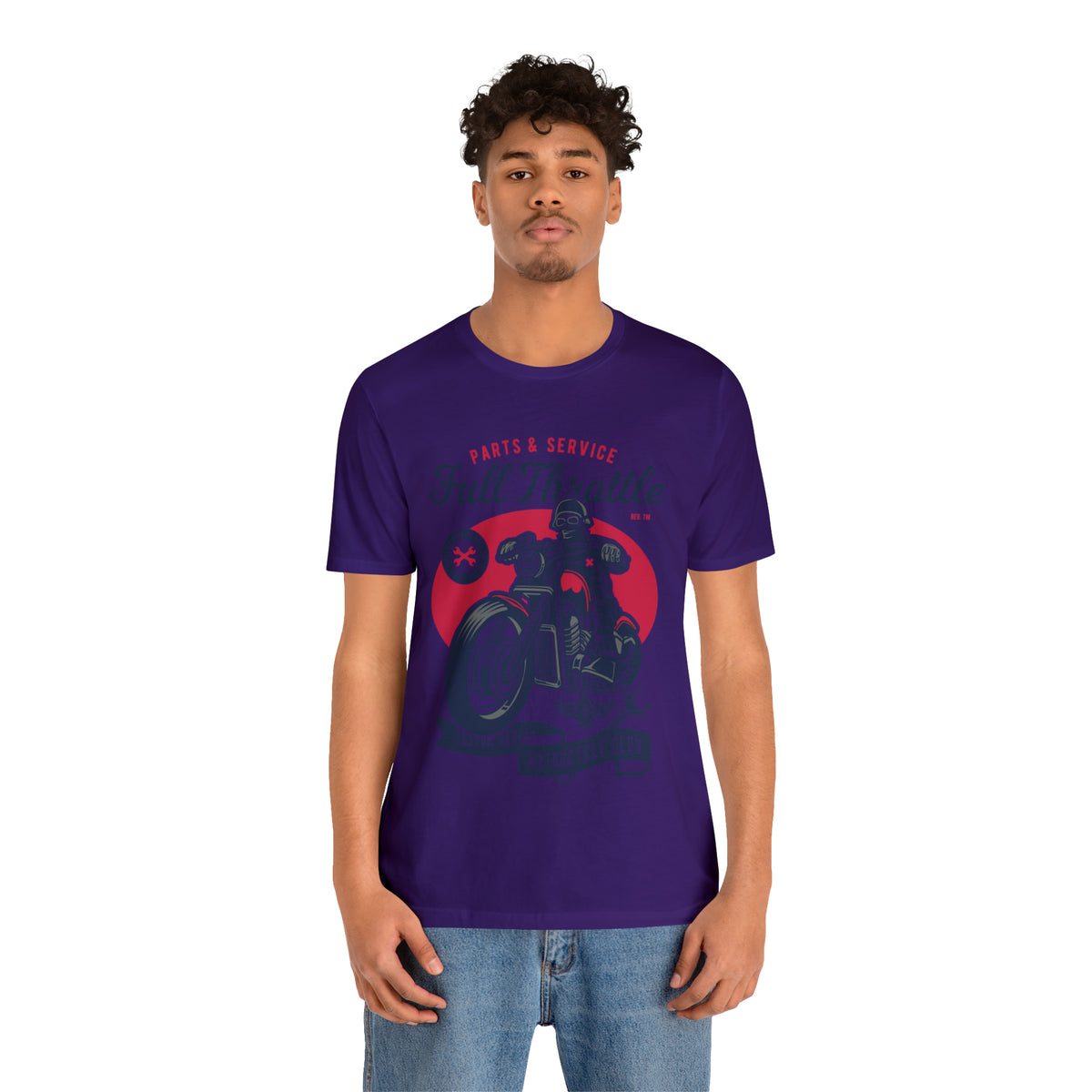FULL THROTTLE Parts & Service - Unisex Jersey Short Sleeve Tee