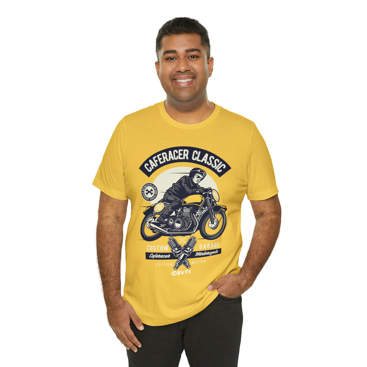 CAFE RACER Classic - Unisex Jersey Short Sleeve Tee
