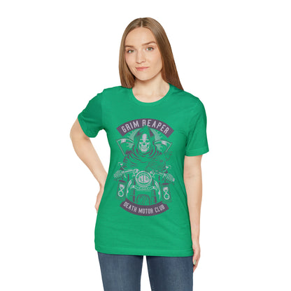 GRIM REAPER Moto Club - Unisex Jersey Short Sleeve Tee