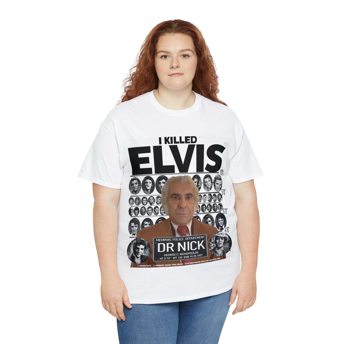 I KI**** ELVIS  - Unisex Heavy Cotton Tee - AUS