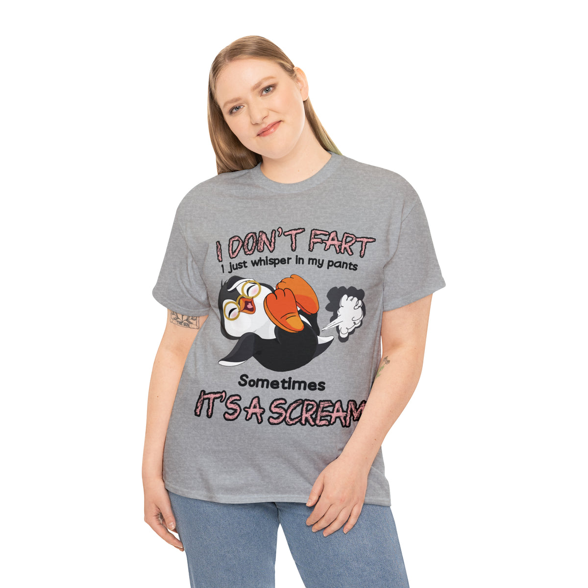 I DON'T FA*T  - Funny Unisex Heavy Cotton Tee - AUS