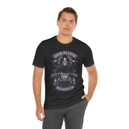 GRIM REAPER Moto Club - Unisex Jersey Short Sleeve Tee