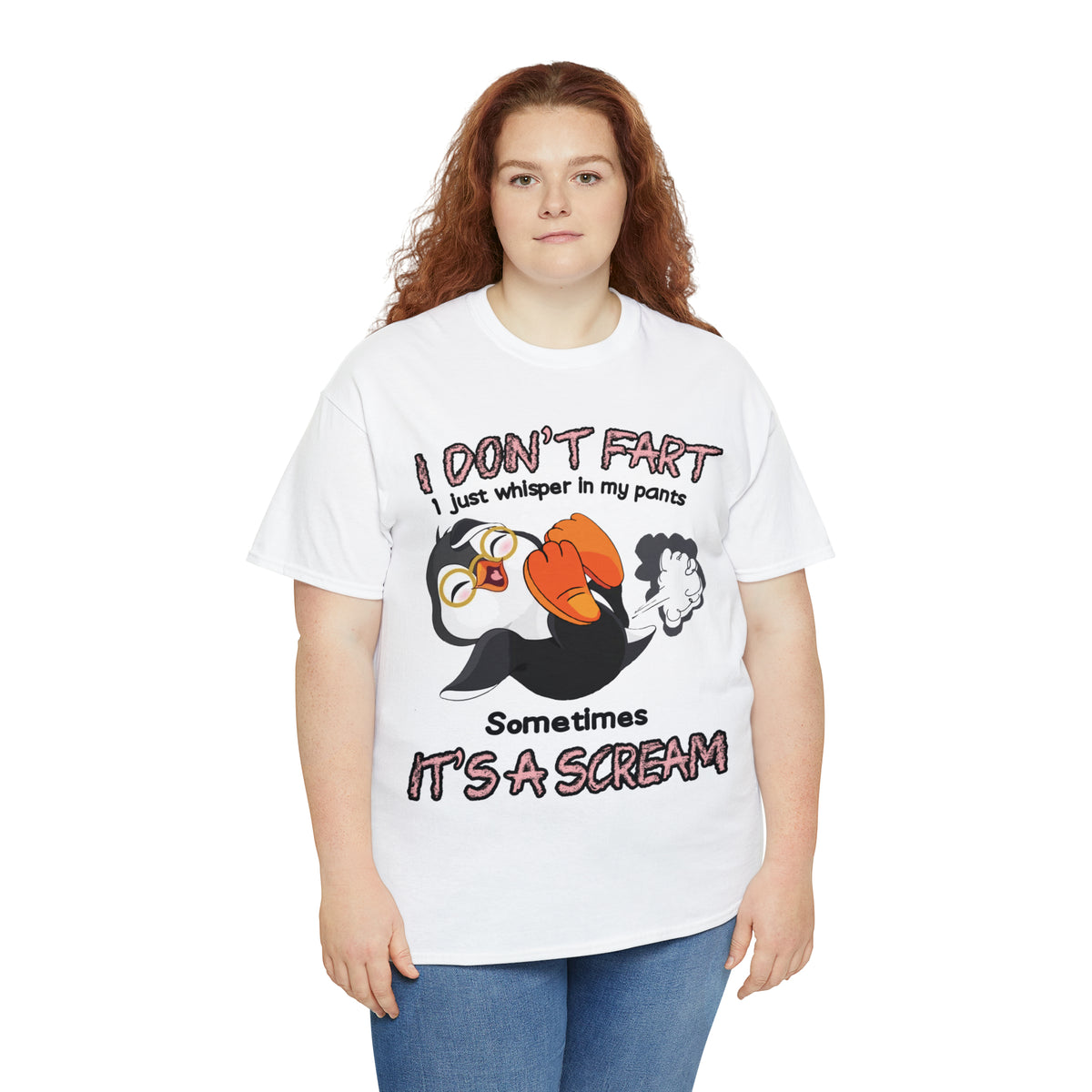 I DON'T FA*T - Funny Unisex Heavy Cotton Tee - USA