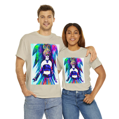 CYBER GIRL - Airt on a Shirt  - Unisex Heavy Cotton Tee - AUS