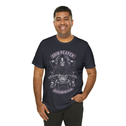 GRIM REAPER Moto Club - Unisex Jersey Short Sleeve Tee