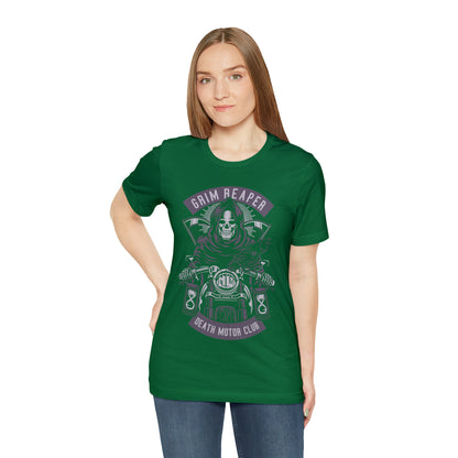 GRIM REAPER Moto Club - Unisex Jersey Short Sleeve Tee