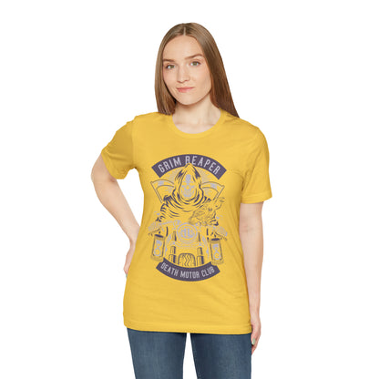 GRIM REAPER Moto Club - Unisex Jersey Short Sleeve Tee
