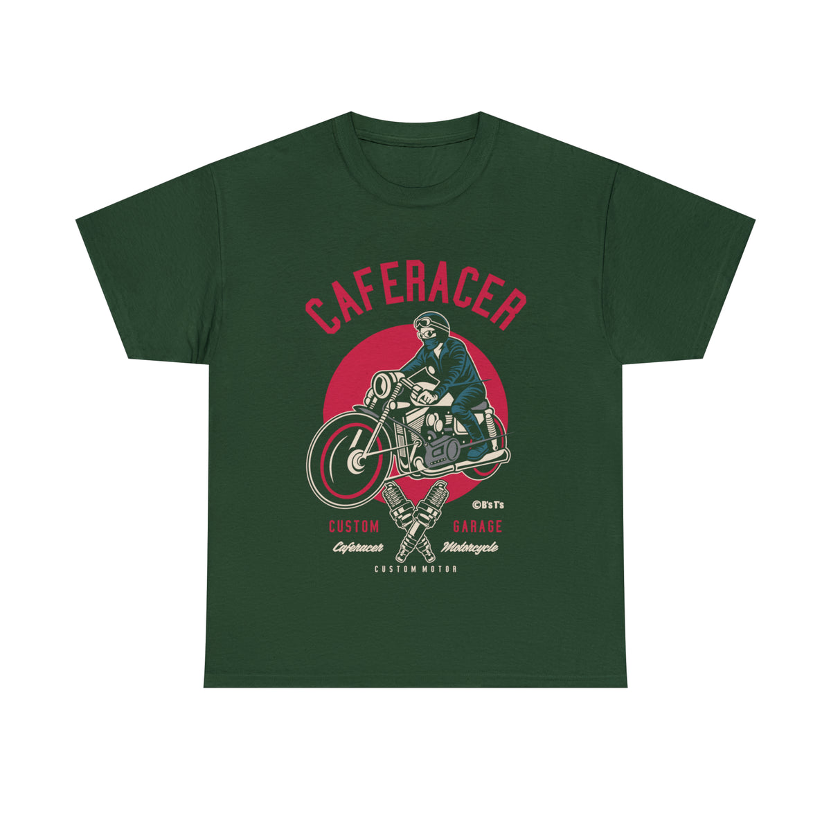 CAFE RACER Custom Garage - Unisex Heavy Cotton Tee