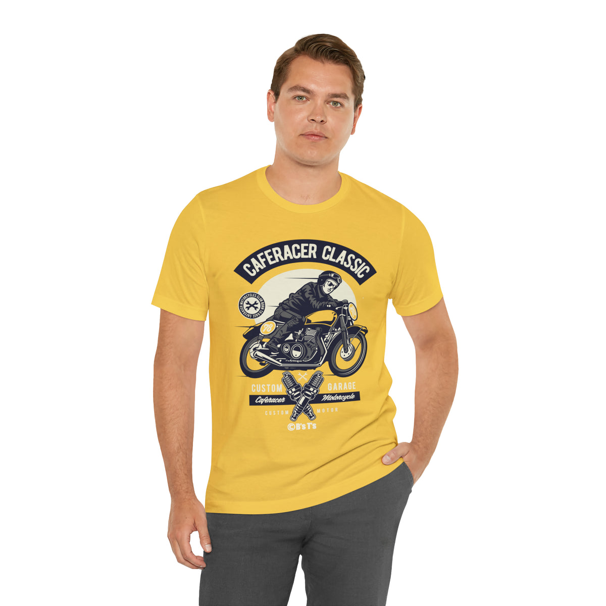 CAFE RACER Classic - Unisex Jersey Short Sleeve Tee