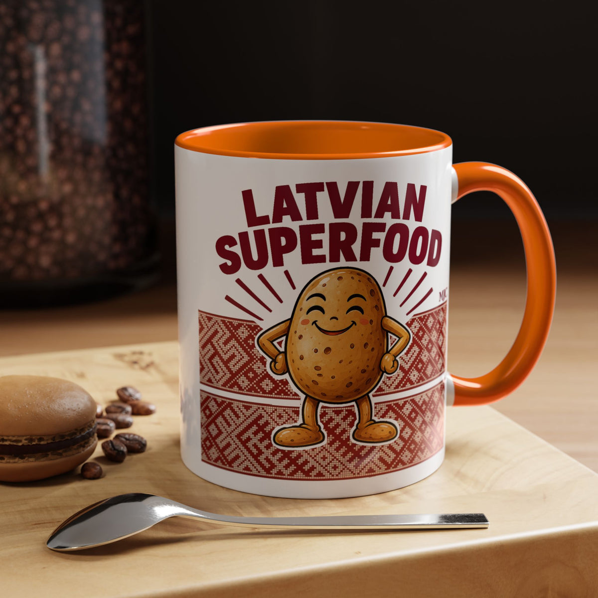 Latvian Superfood Mug | Funny Potato Gift | BalticAF