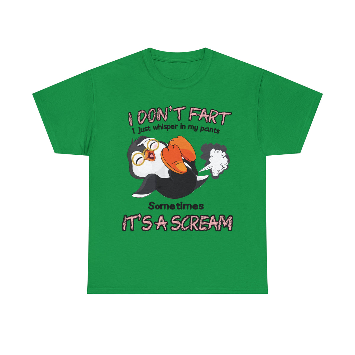 I DON'T FA*T - Funny Unisex Heavy Cotton Tee - USA