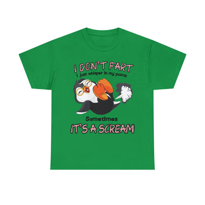 I DON'T FA*T - Funny Unisex Heavy Cotton Tee - USA