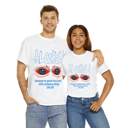"ALC****" vs Salad - Funny Unisex Heavy Cotton Tee - AUS