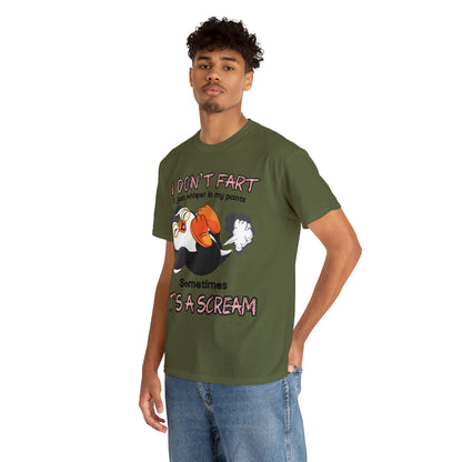 I DON'T FA*T - Funny Unisex Heavy Cotton Tee - USA