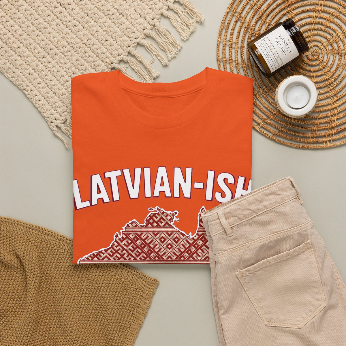 Latvian-ISH Australian T-Shirt | Funny Latvian Heritage Gift | BalticAF