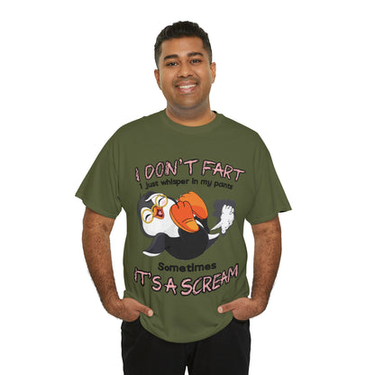 I DON'T FA*T  - Funny Unisex Heavy Cotton Tee - AUS