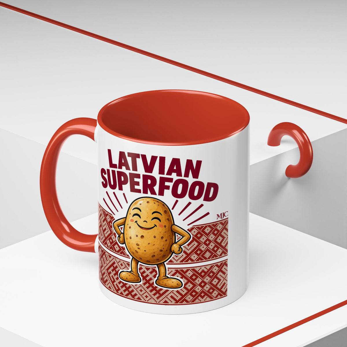Latvian Superfood Mug | Funny Potato Gift | BalticAF