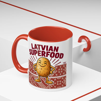 Latvian Superfood Mug | Funny Potato Gift | BalticAF