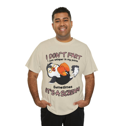 I DON'T FA*T - Funny Unisex Heavy Cotton Tee - USA