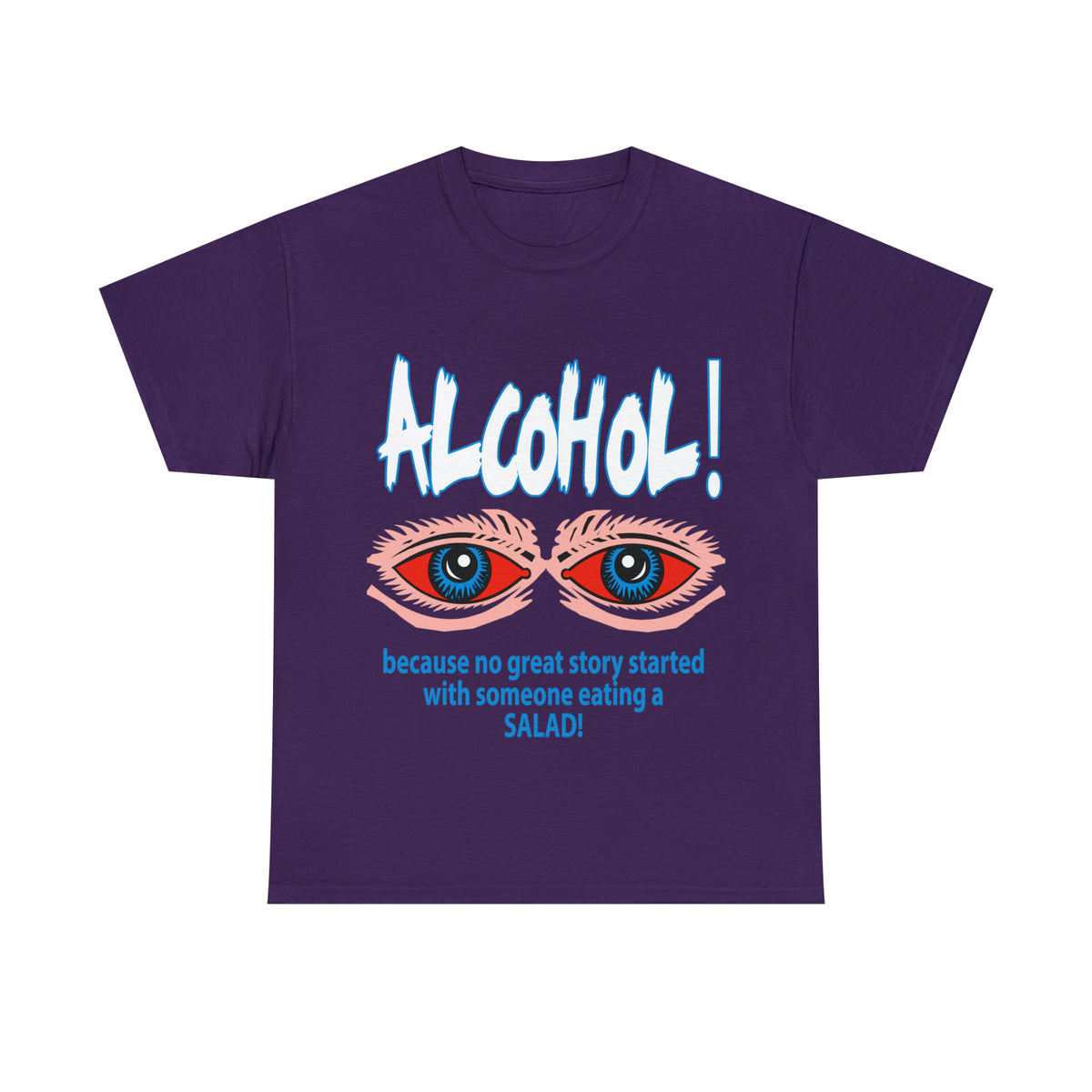 "ALC****" vs Salad - Funny Unisex Heavy Cotton Tee - AUS