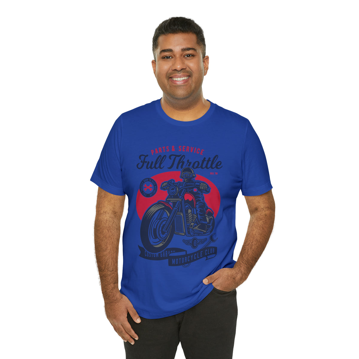 FULL THROTTLE Parts & Service - Unisex Jersey Short Sleeve Tee