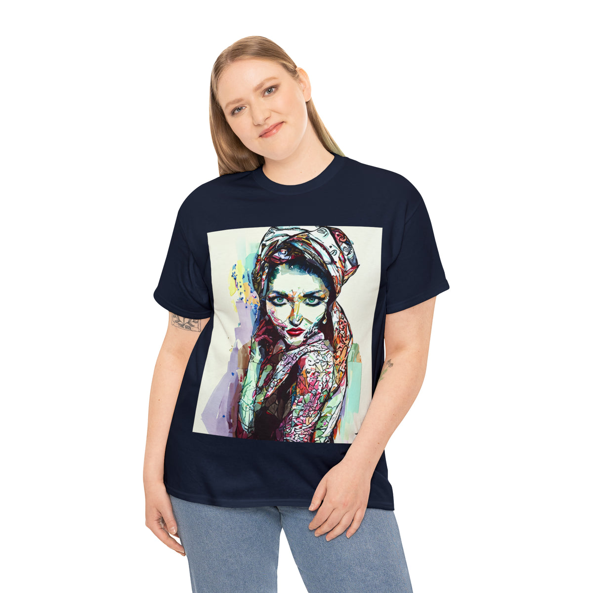 EASTERN BEAUTY - Airt on a Shirt  - Unisex Heavy Cotton Tee - AUS