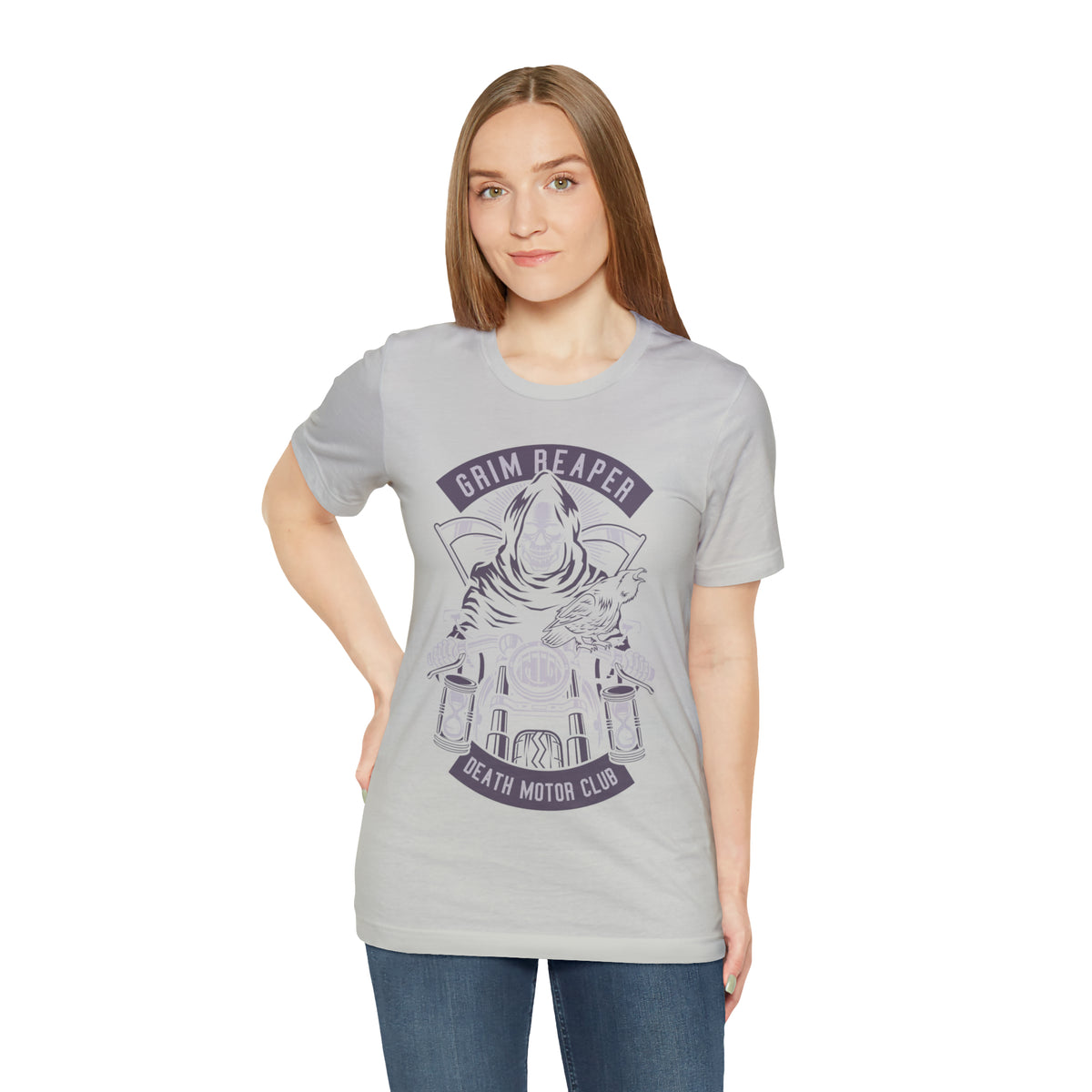 GRIM REAPER Moto Club - Unisex Jersey Short Sleeve Tee