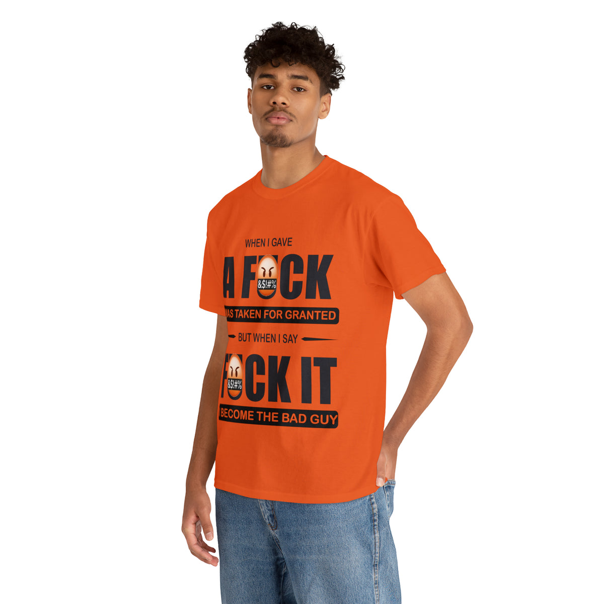 WHEN I GAVE A F***  - Funny Unisex Heavy Cotton Tee - AUS