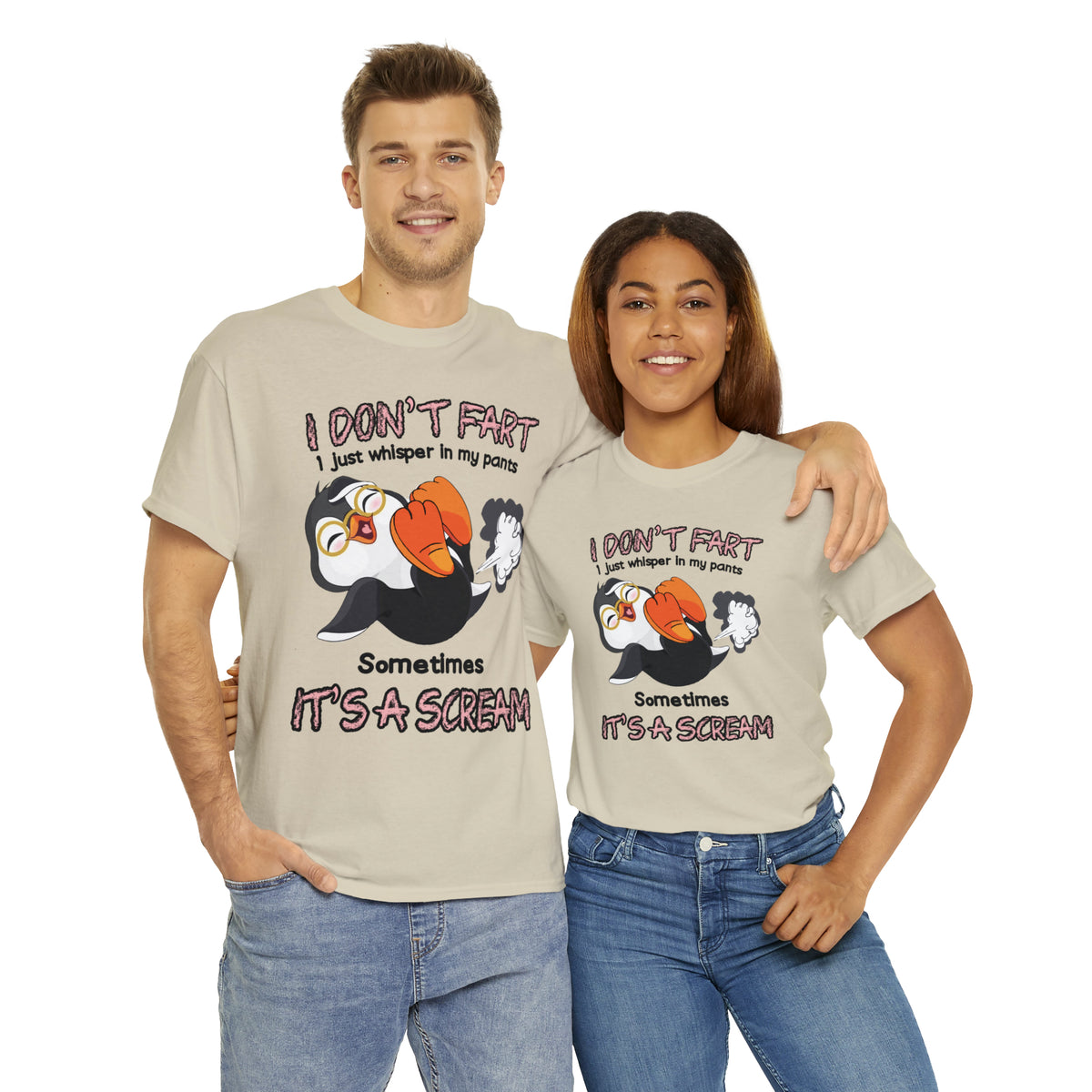 I DON'T FA*T - Funny Unisex Heavy Cotton Tee - USA
