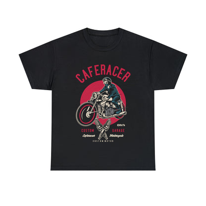 CAFE RACER Custom Garage - Unisex Heavy Cotton Tee