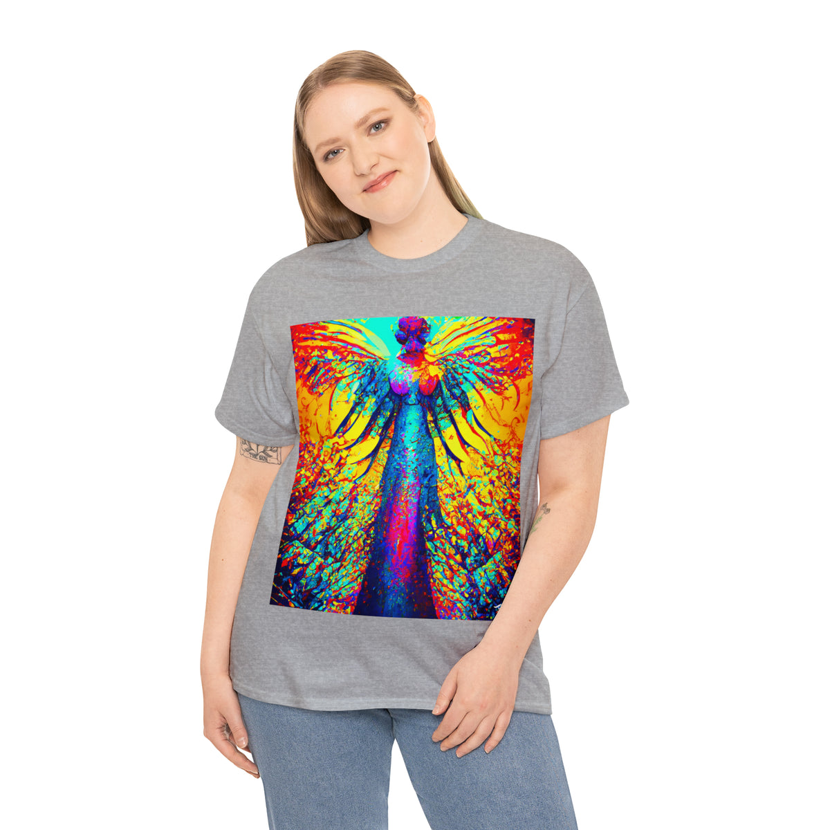 GUARDIAN MOTHER - Airt on a Shirt  - Unisex Heavy Cotton Tee - AUS