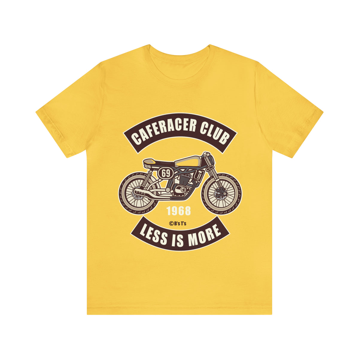 CAFE RACE CLUB Less is More - Unisex Jersey Short Sleeve Tee