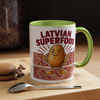Latvian Superfood Mug | Funny Potato Gift | BalticAF
