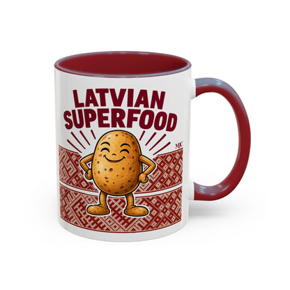 Latvian Superfood Mug | Funny Potato Gift | BalticAF
