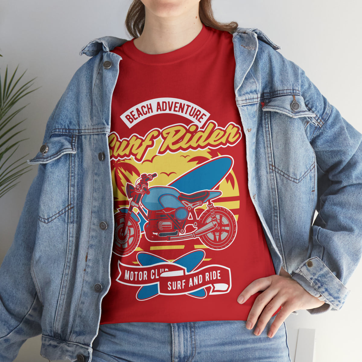 SURF RIDER - Printed in Australia - Unisex Jersey Short Sleeve Tee