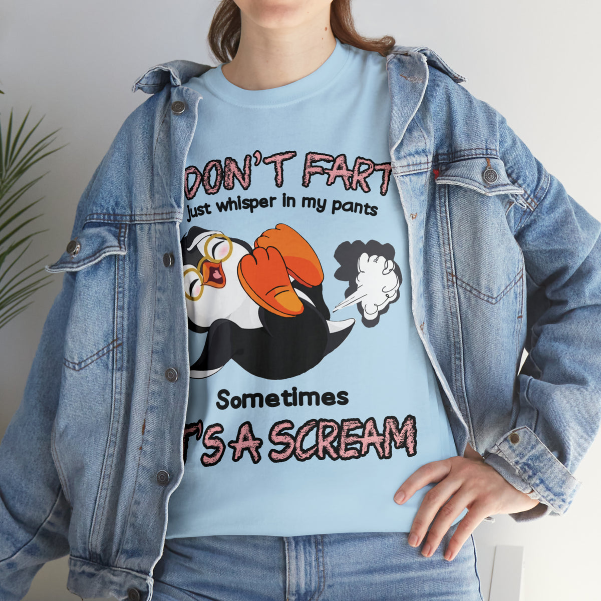 I DON'T FA*T - Funny Unisex Heavy Cotton Tee - USA