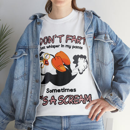 I DON'T FA*T  - Funny Unisex Heavy Cotton Tee - AUS