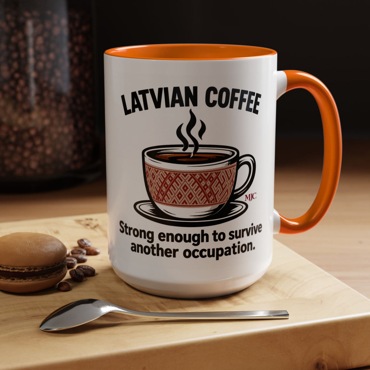 Latvian Coffee Mug | Funny Latvian Heritage Gift | BalticAF