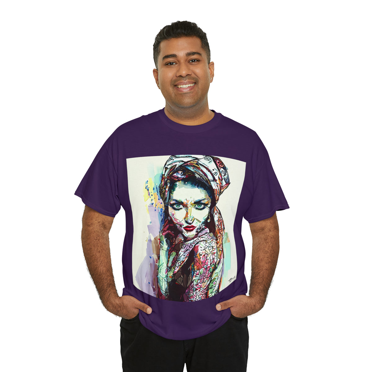 EASTERN BEAUTY - Airt on a Shirt  - Unisex Heavy Cotton Tee - AUS