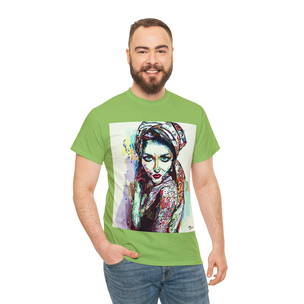 EASTERN BEAUTY - Airt on a Shirt  - Unisex Heavy Cotton Tee - AUS