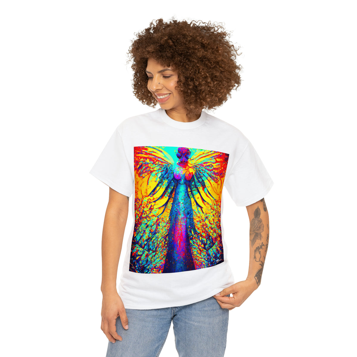 GUARDIAN MOTHER - Airt on a Shirt  - Unisex Heavy Cotton Tee - AUS