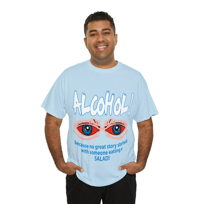 "ALC****" vs Salad - Funny Unisex Heavy Cotton Tee - AUS