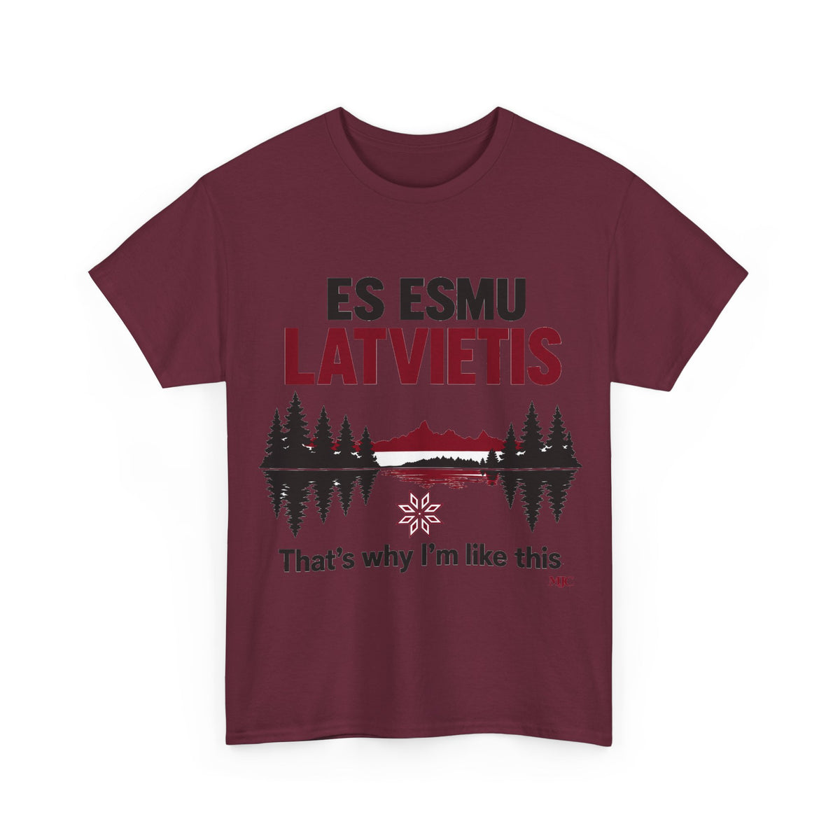 Es Esmu Latvietis T-Shirt | Proud Latvian Heritage Gift | BalticAF