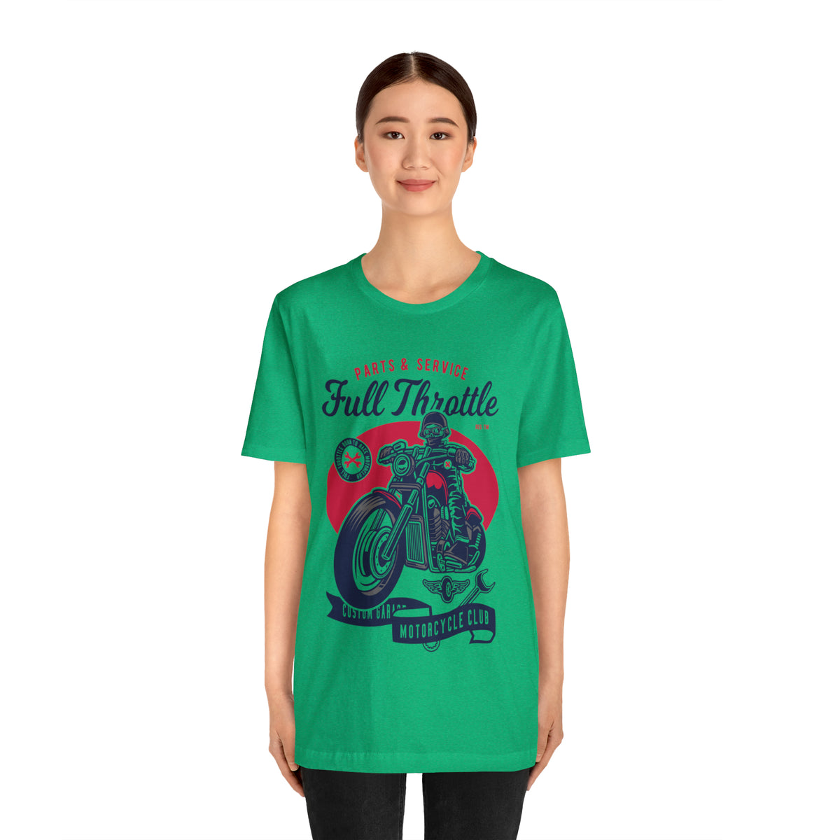 FULL THROTTLE Parts & Service - Unisex Jersey Short Sleeve Tee