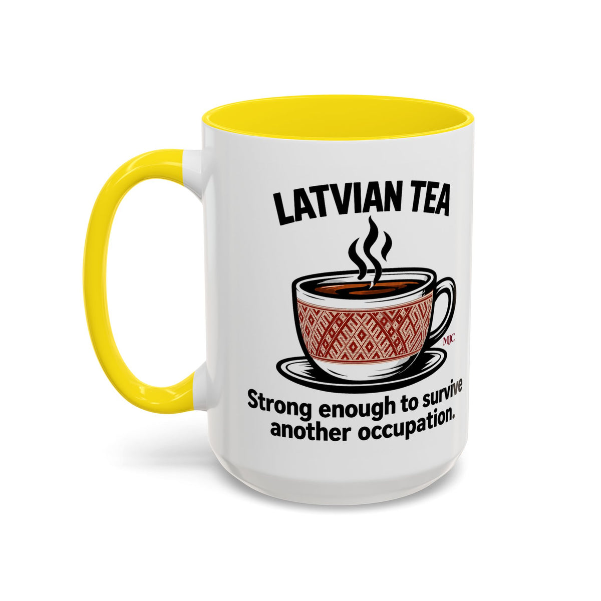 Latvian Tea Mug | Latvian Heritage & Humour Gift | BalticAF