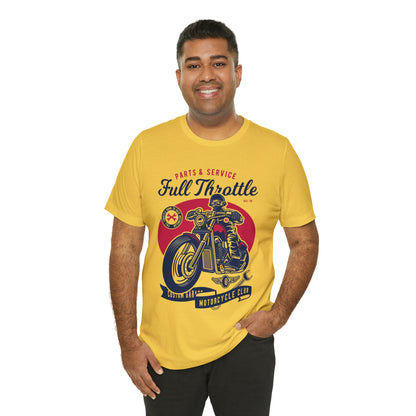 FULL THROTTLE Parts & Service - Unisex Jersey Short Sleeve Tee