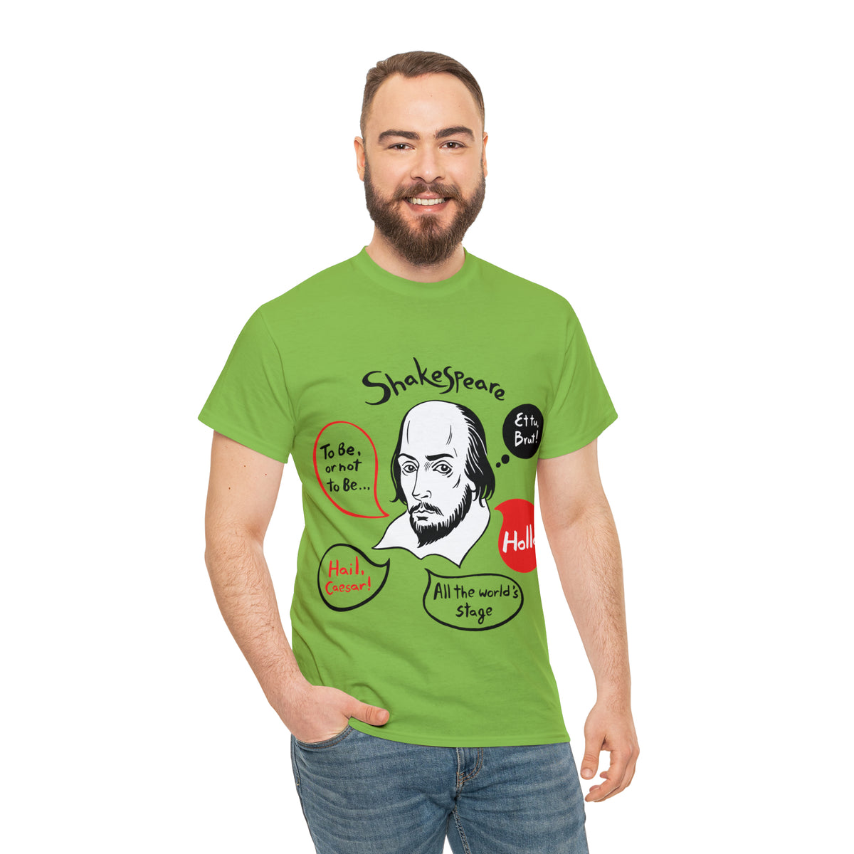 SHAKESPEARE (light) - Unisex Heavy Cotton Tee