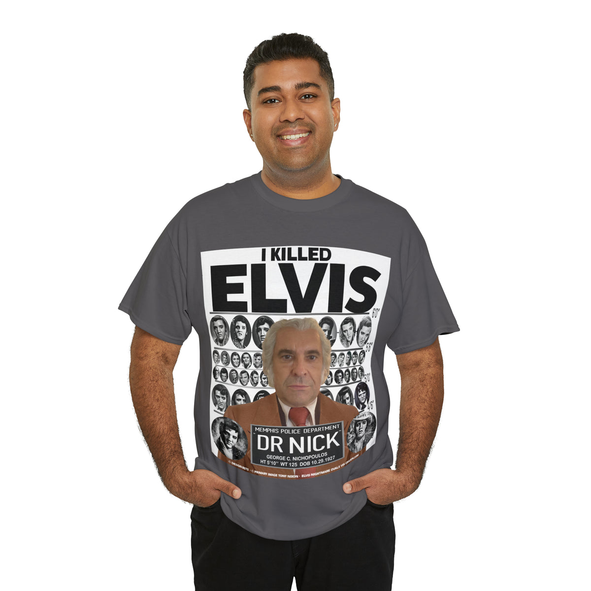 I KI**** ELVIS  - Unisex Heavy Cotton Tee - AUS