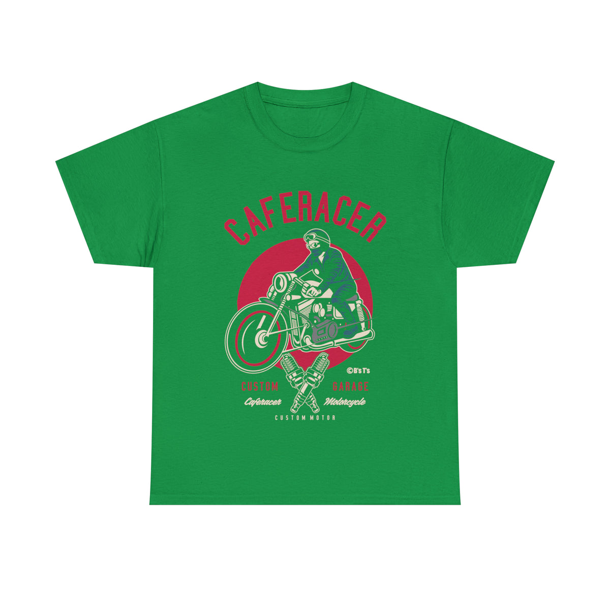 CAFE RACER Custom Garage - Unisex Heavy Cotton Tee