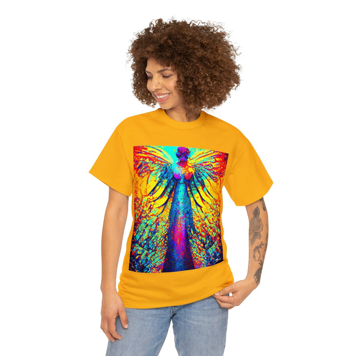 GUARDIAN MOTHER - Airt on a Shirt  - Unisex Heavy Cotton Tee - AUS